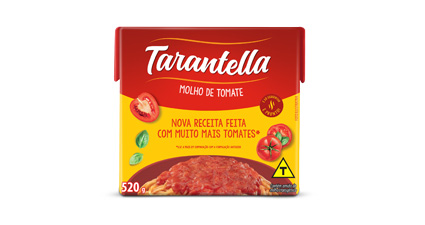 Tarantella 520g TP - Polpa de Tomate